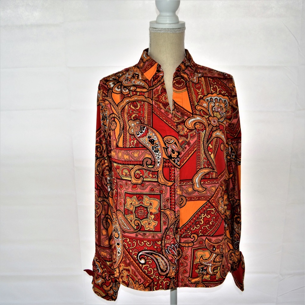 Grace Dane Lewis Multi Colored Blouse